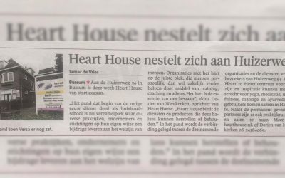Heart House nestelt zich aan Huizerweg